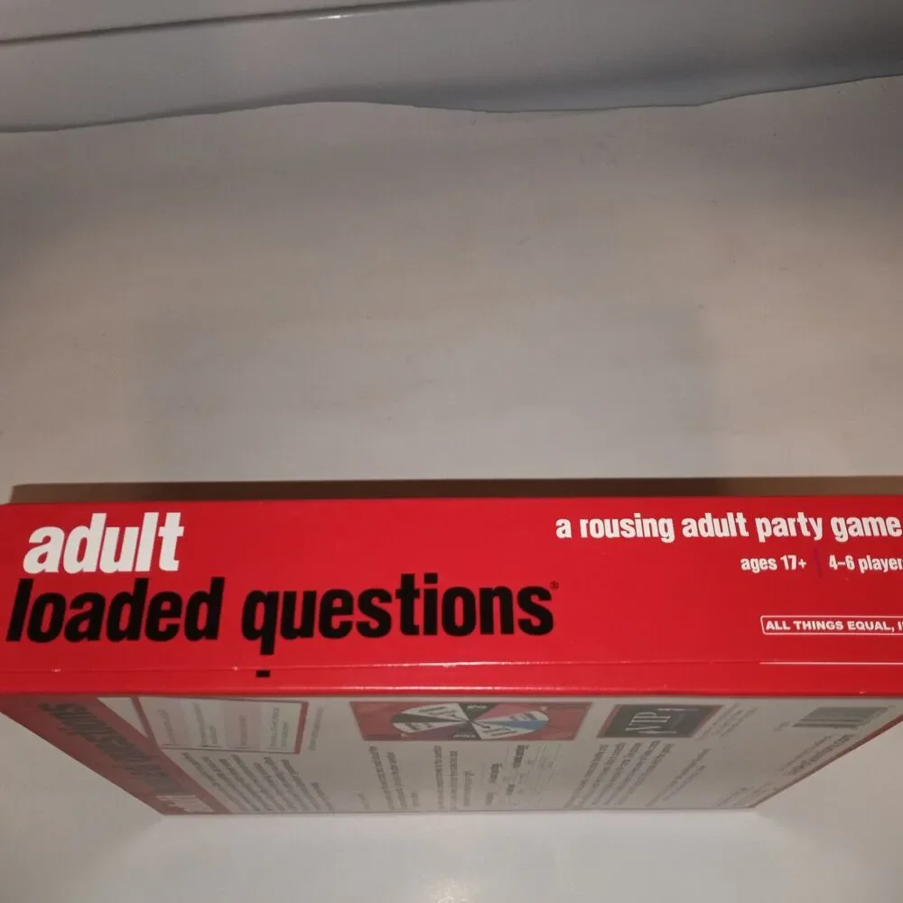 Adult Loaded Questions 2015 Edition Party Card Word Board Game 4-6 Players New